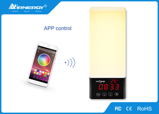 Wake Up APP Bluetooth Speaker Colorful LED Light With 9.6 Watt Power