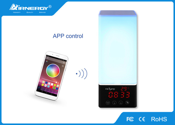 RGB Led Lighting APP Bluetooth Speaker Touch Control For Bedroom