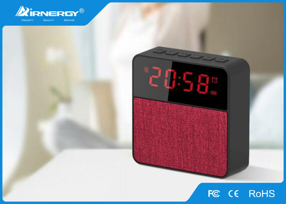 Portable Mini Cloth Bluetooth Speaker 3W Power With FM Wireless , 107*35*105mm Size