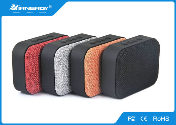 Fabic Cloth Bluetooth Speaker , Stereo Bluetooth Speaker With SD Card Slot
