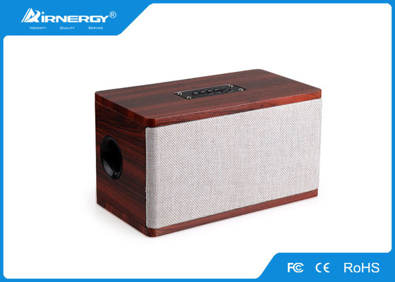 All In One Cloth Bluetooth Speaker Wireless Music Player With Wooden Shell