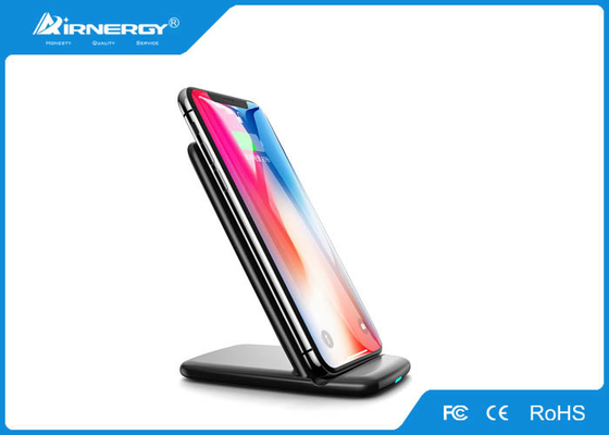 ABS 12v Solar Wireless Fast Charger Qi Charging Pad , White / Black